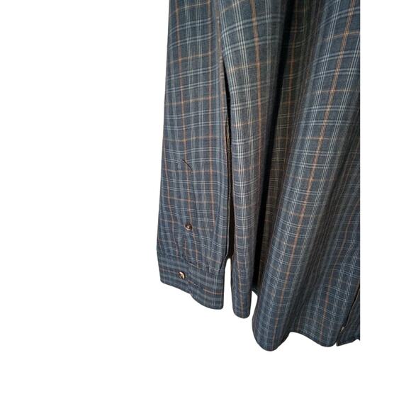 Van Heusen Men's XL Button-Up Long Sleeve Shirt Plaid Pattern - Picture 9 of 13